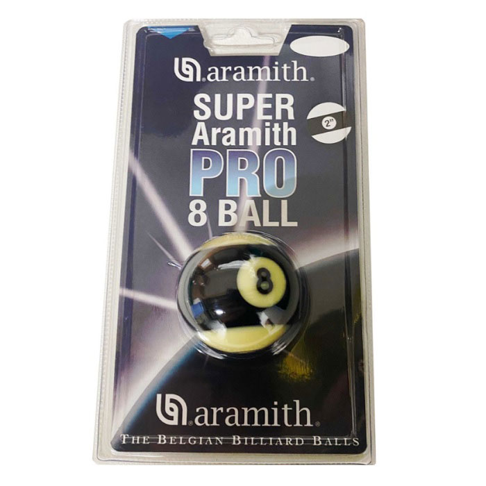 Aramith Pro Cup Inch Striped Black Ball World Cue Sports