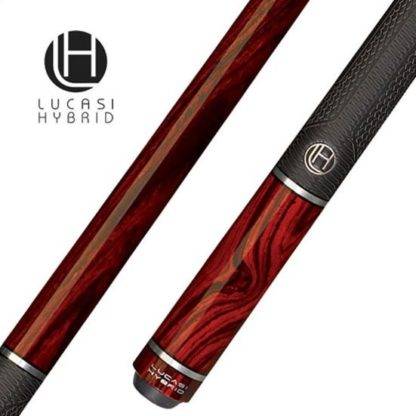 Lucasi Hybrid LHF10 Pool Cue - Cocobolo Wood with Zero Flexpoint Shaft