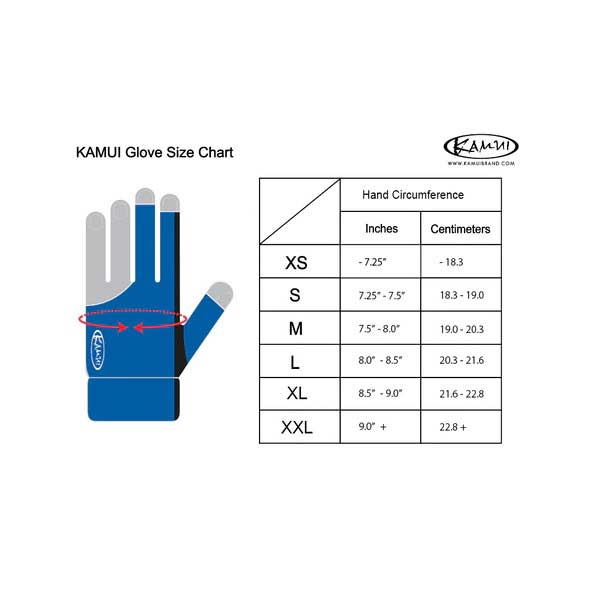 Kamui Pool Glove World Cue Sports