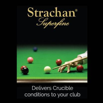 Premium Superfine Strachan Snooker Cloth for Full-Size Tables