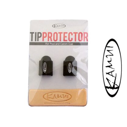 Kamui Rubber Pool Cue Tip Protectors to safeguard cue tips.