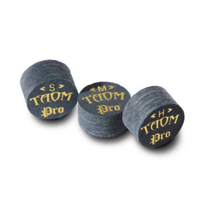 Taom Pro Tips 10mm cue tips made from premium pigskin leather for enhanced control