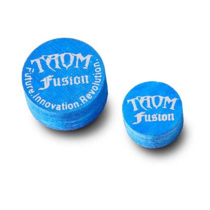 Taom Fusion Elite Cue Tips made from high-quality pigskin for snooker and pool